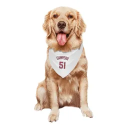 Los Angeles Angels Gustavo Campero White Pet Bandana for Dog & Cat