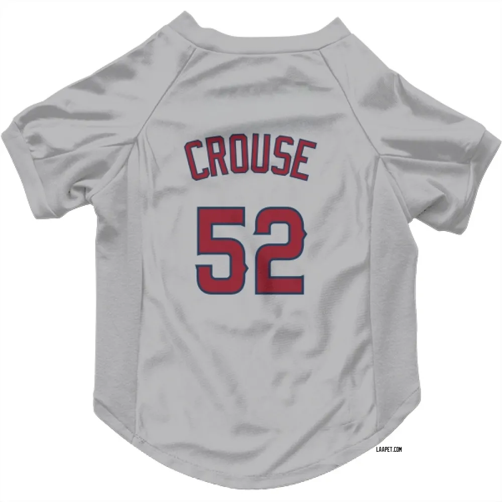 Los Angeles Angels Hans Crouse Gray Pet Jersey for Dog & Cat