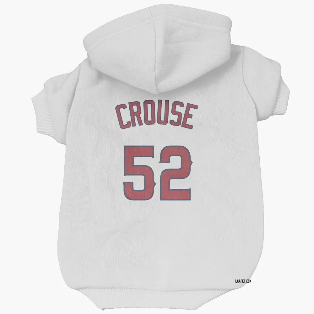 Los Angeles Angels Hans Crouse White Pet Hoodie for Dog & Cat