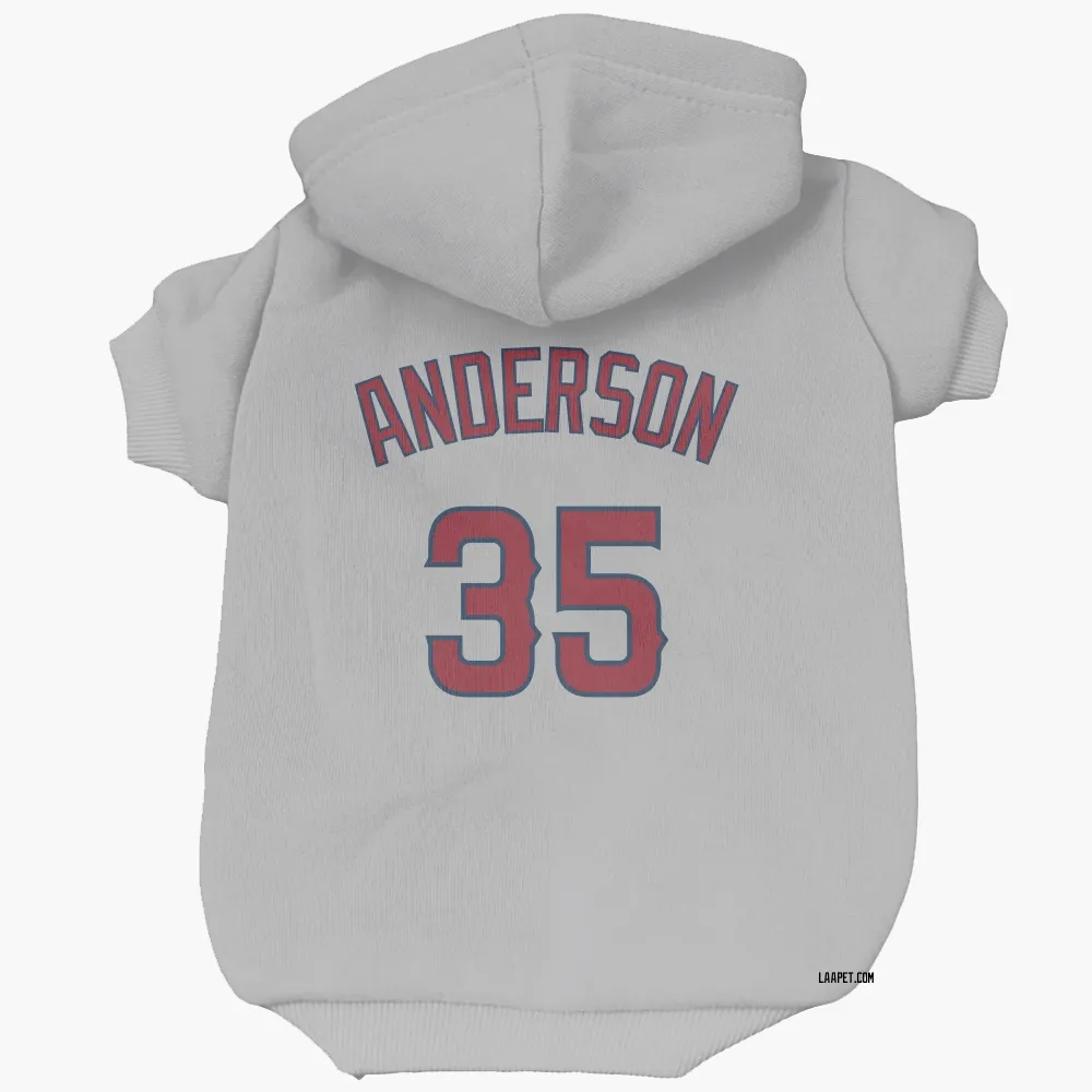 Los Angeles Angels Ian Anderson Gray Pet Hoodie for Dog & Cat