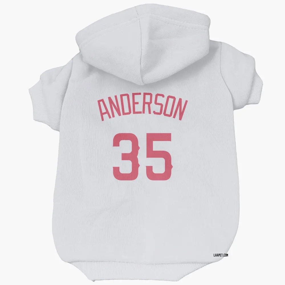 Los Angeles Angels Ian Anderson Navy Pet Hoodie for Dog & Cat
