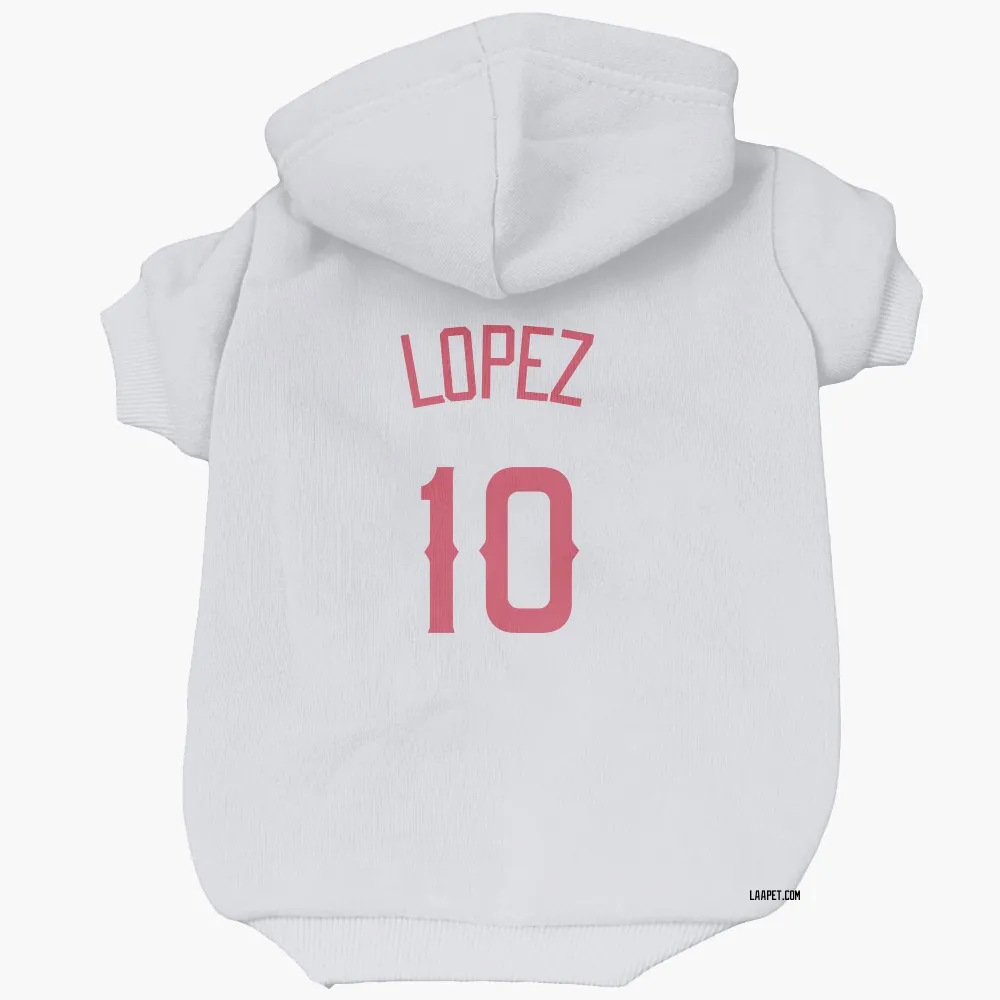 Los Angeles Angels Jack Lopez Navy Pet Hoodie for Dog & Cat