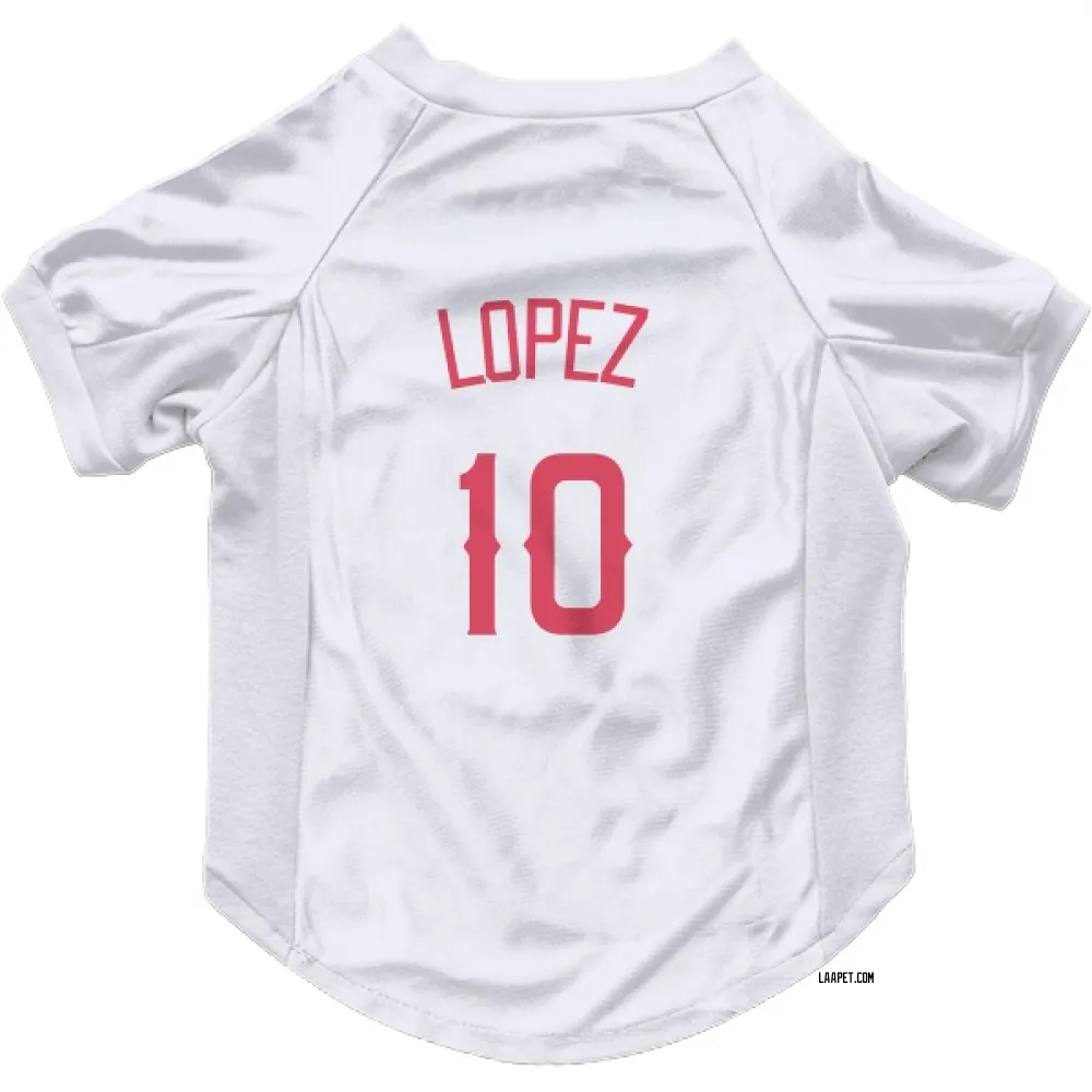 Los Angeles Angels Jack Lopez Navy Pet Jersey for Dog & Cat