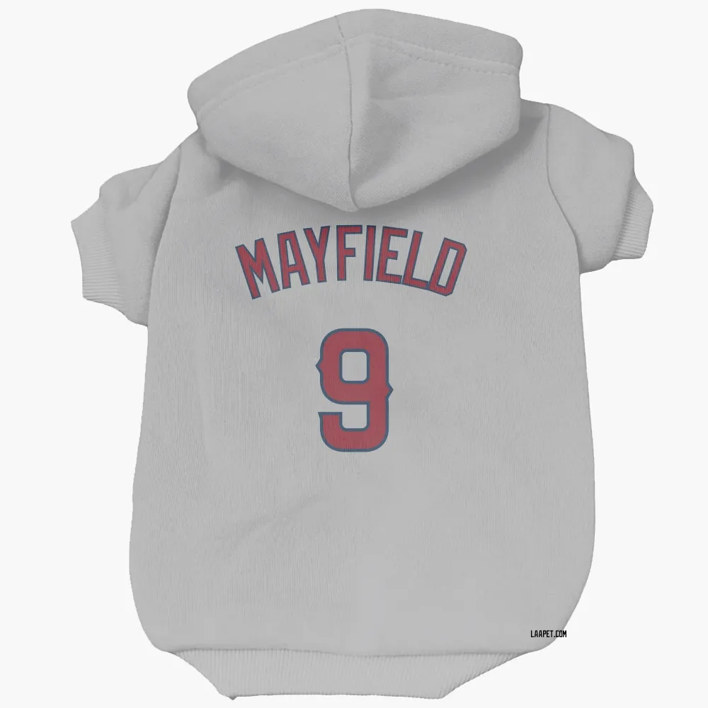 Los Angeles Angels Jack Mayfield Gray Pet Hoodie for Dog & Cat