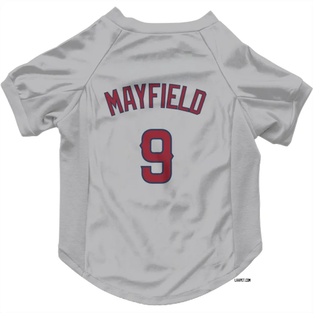 Los Angeles Angels Jack Mayfield Gray Pet Jersey for Dog & Cat