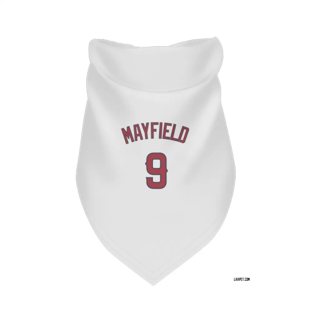 Los Angeles Angels Jack Mayfield White Pet Bandana for Dog & Cat
