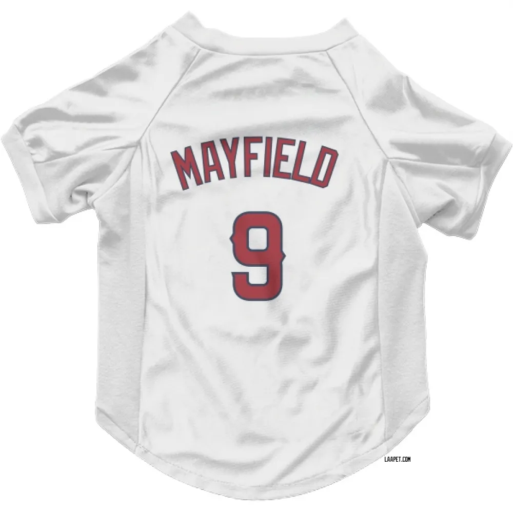 Los Angeles Angels Jack Mayfield White Pet Jersey for Dog & Cat