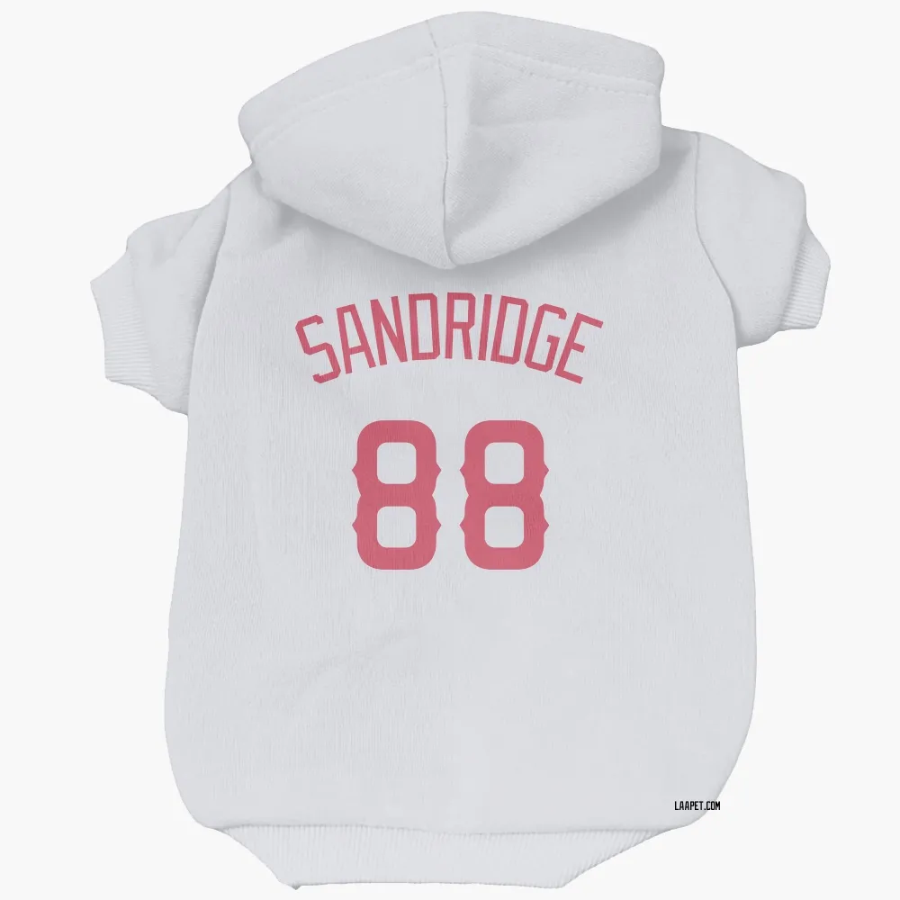 Los Angeles Angels Jayvien Sandridge Navy Pet Hoodie for Dog & Cat