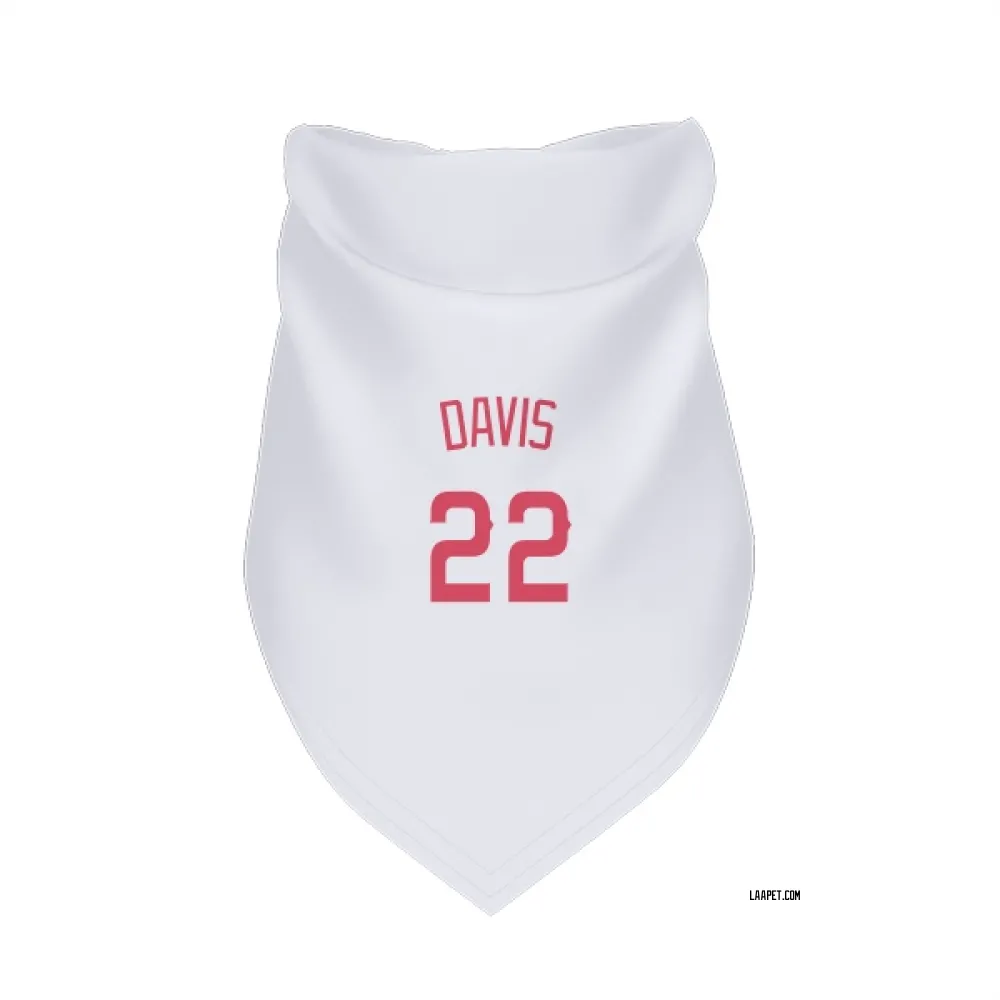 Los Angeles Angels J.D. Davis Navy Pet Bandana for Dog & Cat