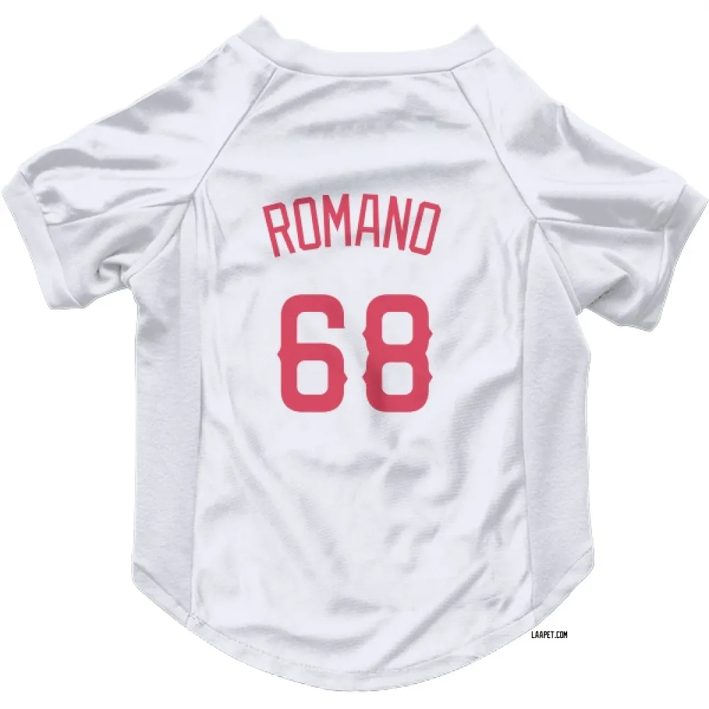 Los Angeles Angels Jordan Romano Navy Pet Jersey for Dog & Cat