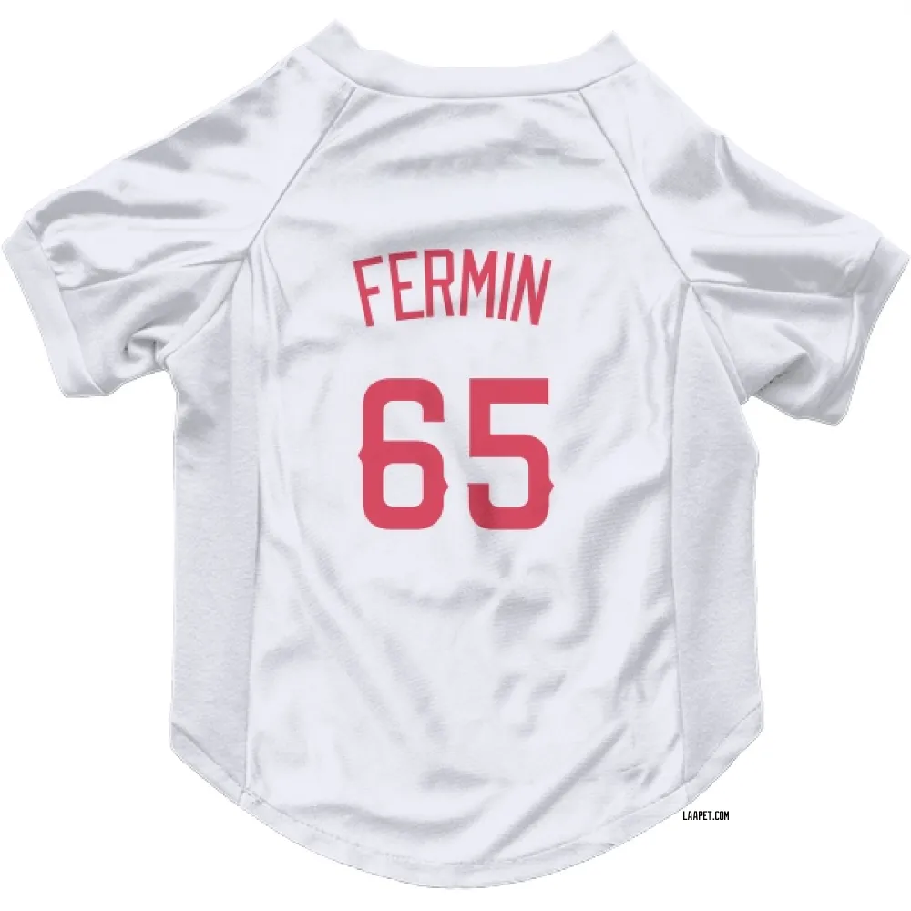 Los Angeles Angels Jose Fermin Navy Pet Jersey for Dog & Cat