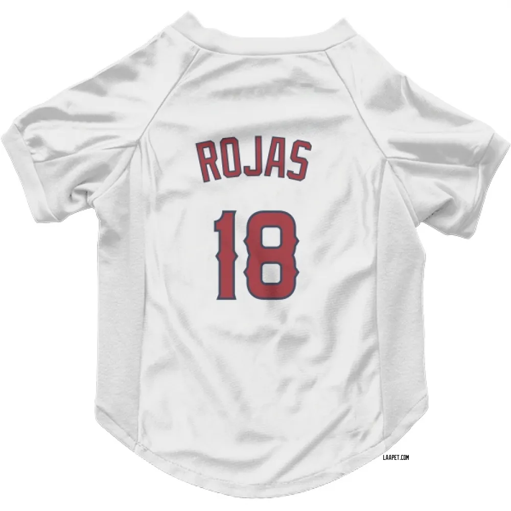 Los Angeles Angels Jose Rojas White Pet Jersey for Dog & Cat