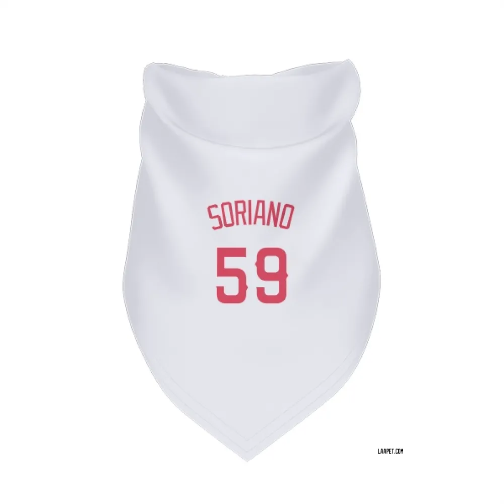 Los Angeles Angels Jose Soriano Navy Pet Bandana for Dog & Cat