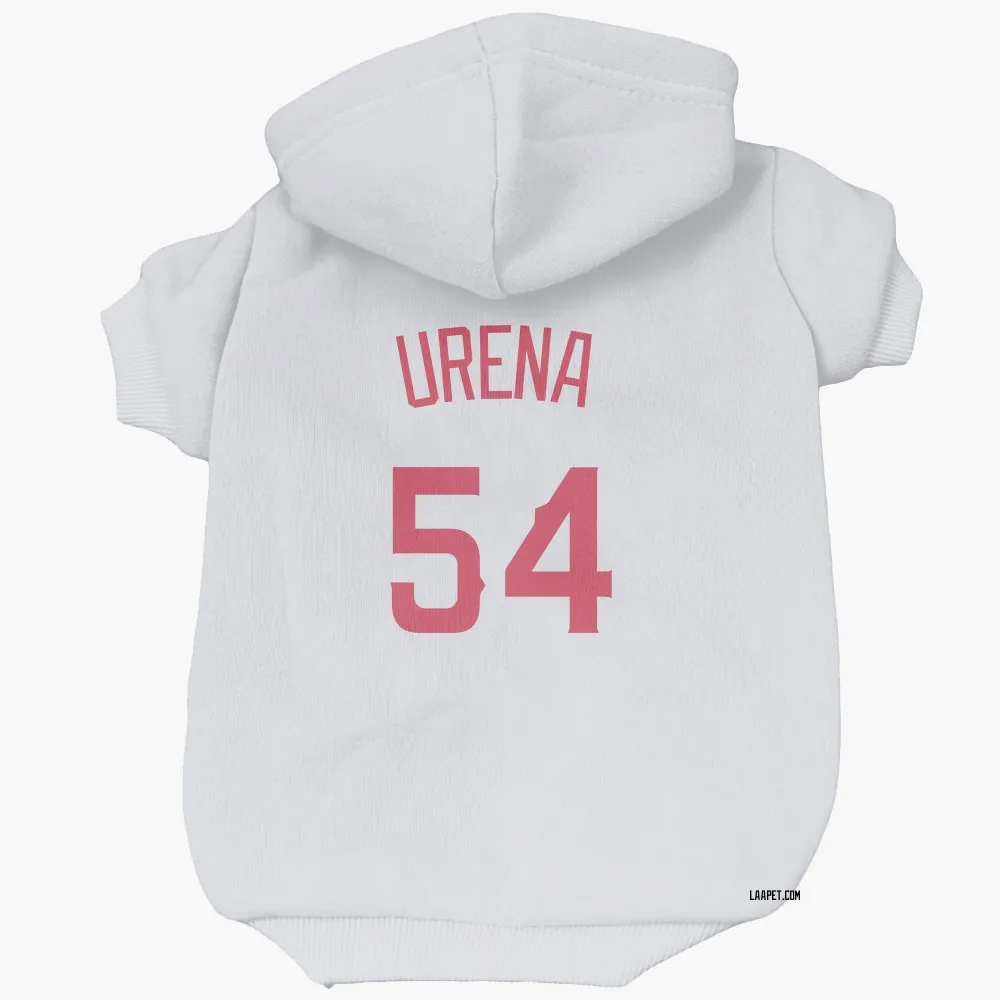Los Angeles Angels Jose Urena Navy Pet Hoodie for Dog & Cat