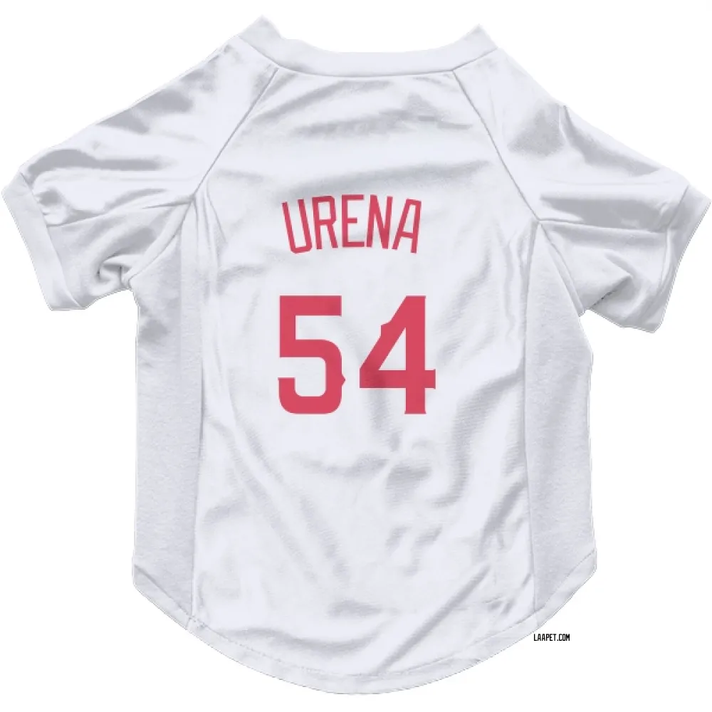 Los Angeles Angels Jose Urena Navy Pet Jersey for Dog & Cat