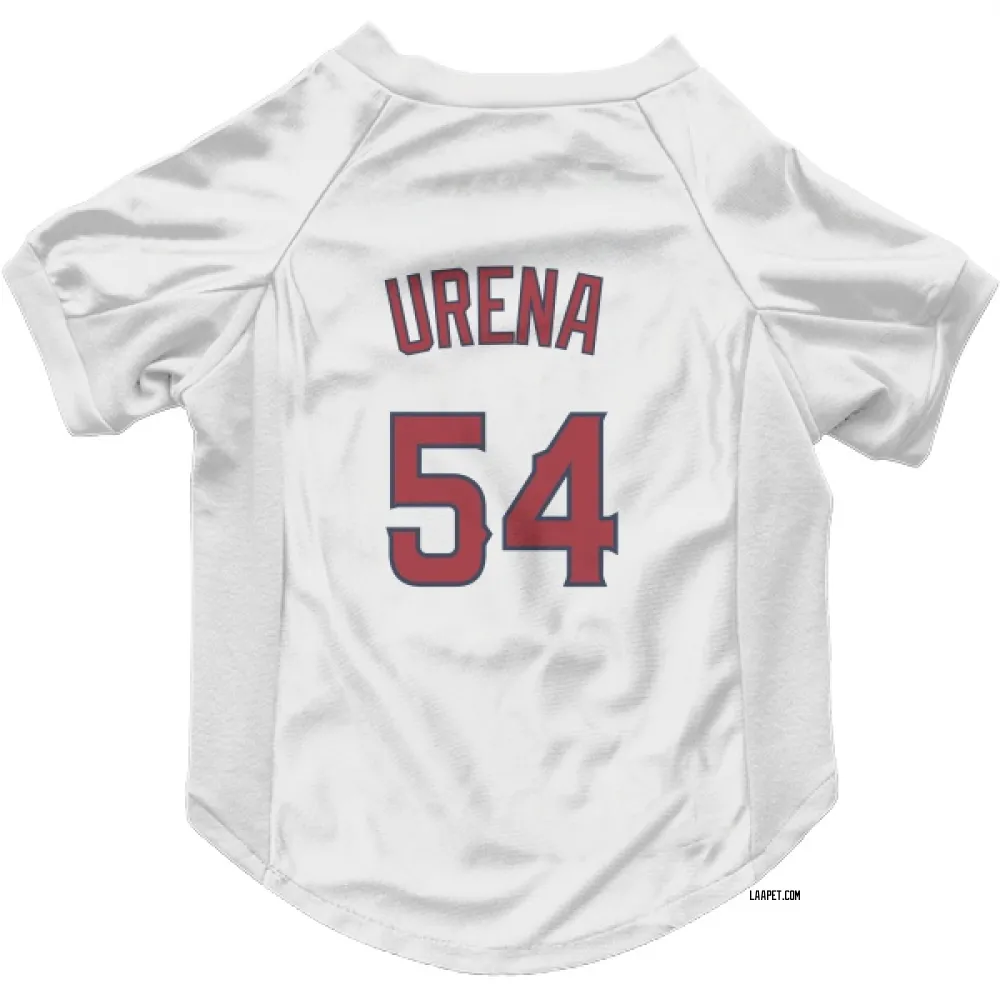 Los Angeles Angels Jose Urena White Pet Jersey for Dog & Cat
