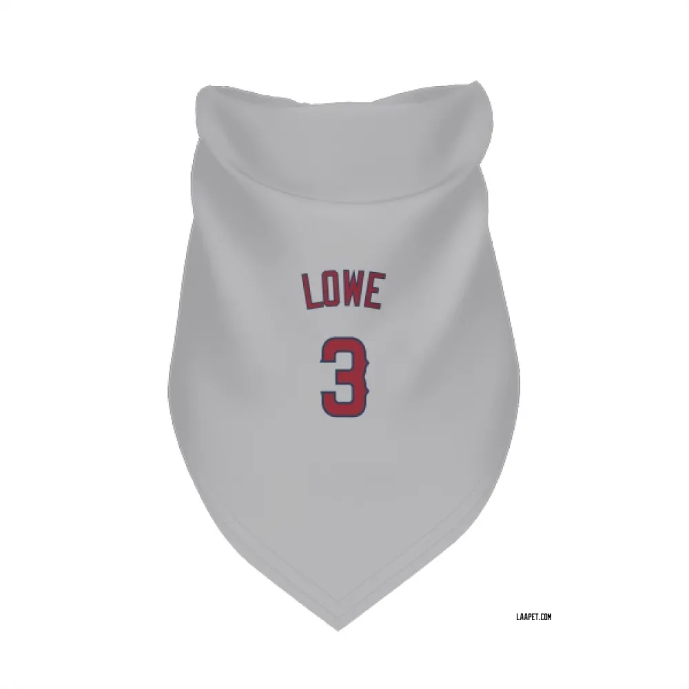 Los Angeles Angels Josh Lowe Gray Pet Bandana for Dog & Cat