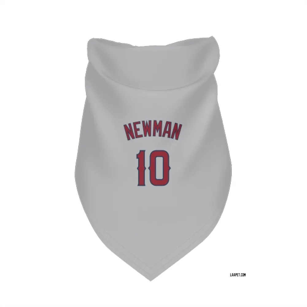 Los Angeles Angels Kevin Newman Gray Pet Bandana for Dog & Cat
