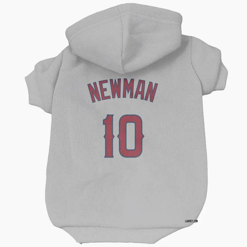 Los Angeles Angels Kevin Newman Gray Pet Hoodie for Dog & Cat