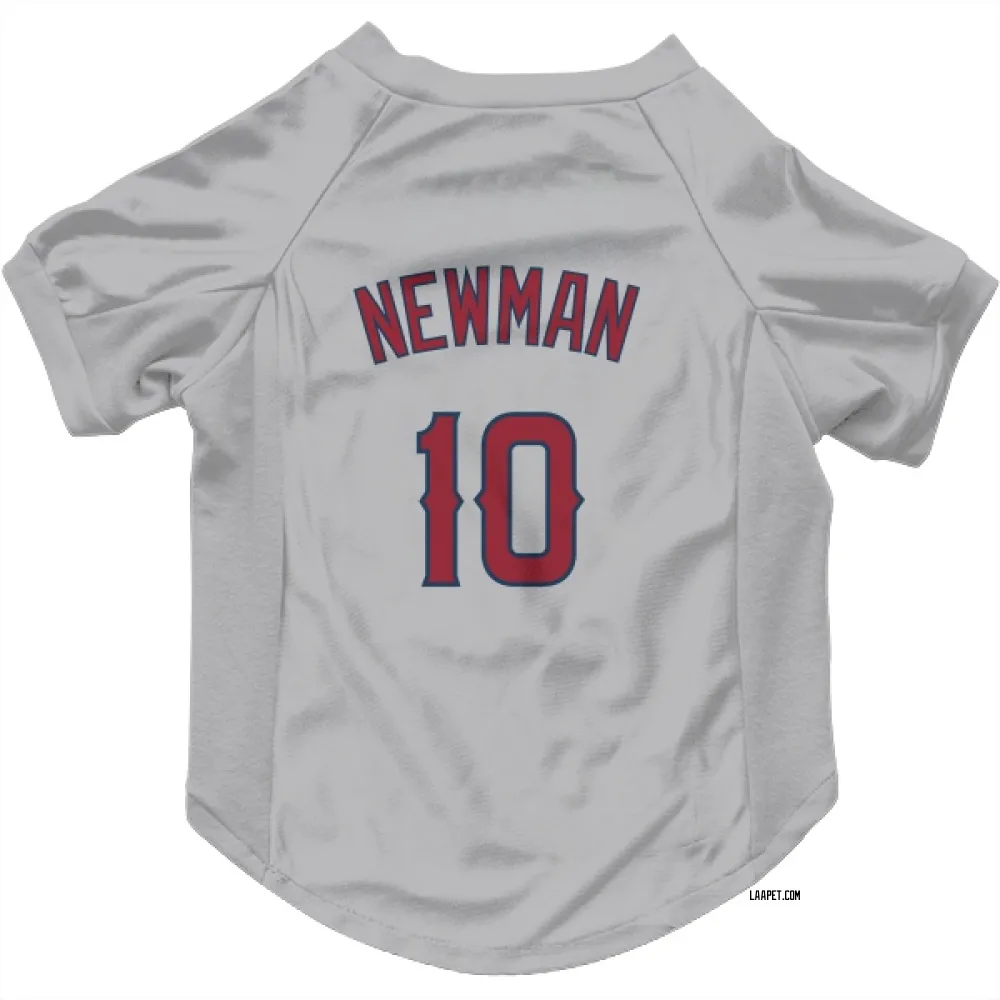 Los Angeles Angels Kevin Newman Gray Pet Jersey for Dog & Cat