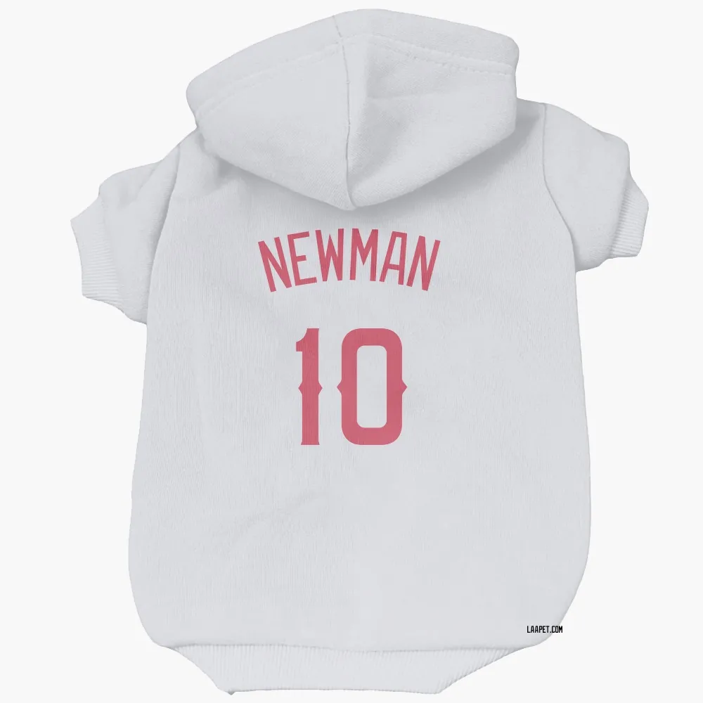 Los Angeles Angels Kevin Newman Navy Pet Hoodie for Dog & Cat