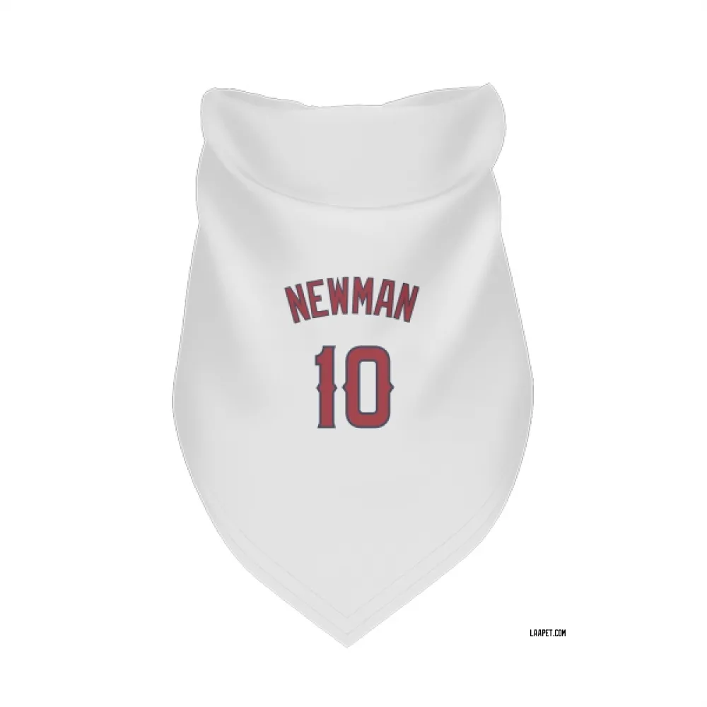 Los Angeles Angels Kevin Newman White Pet Bandana for Dog & Cat