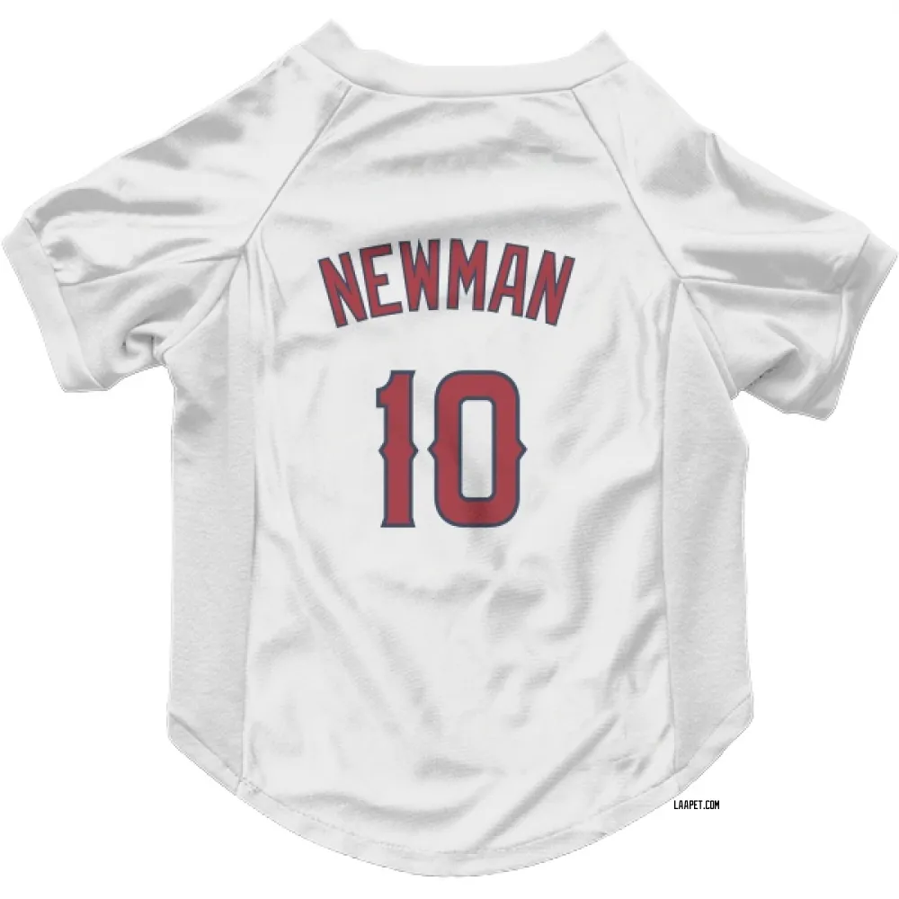 Los Angeles Angels Kevin Newman White Pet Jersey for Dog & Cat