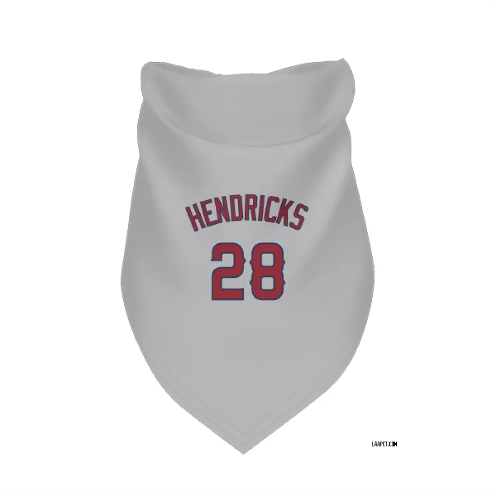 Los Angeles Angels Kyle Hendricks Gray Pet Bandana for Dog & Cat