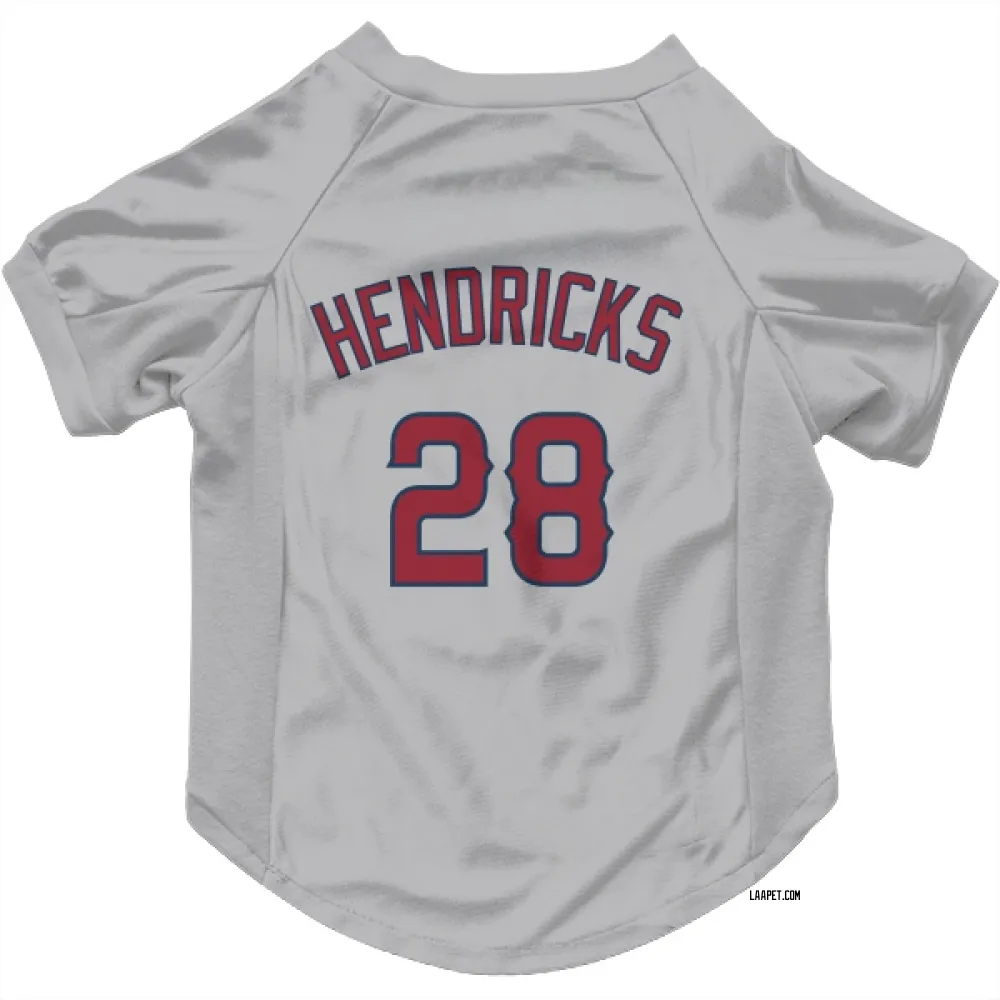 Los Angeles Angels Kyle Hendricks Gray Pet Jersey for Dog & Cat