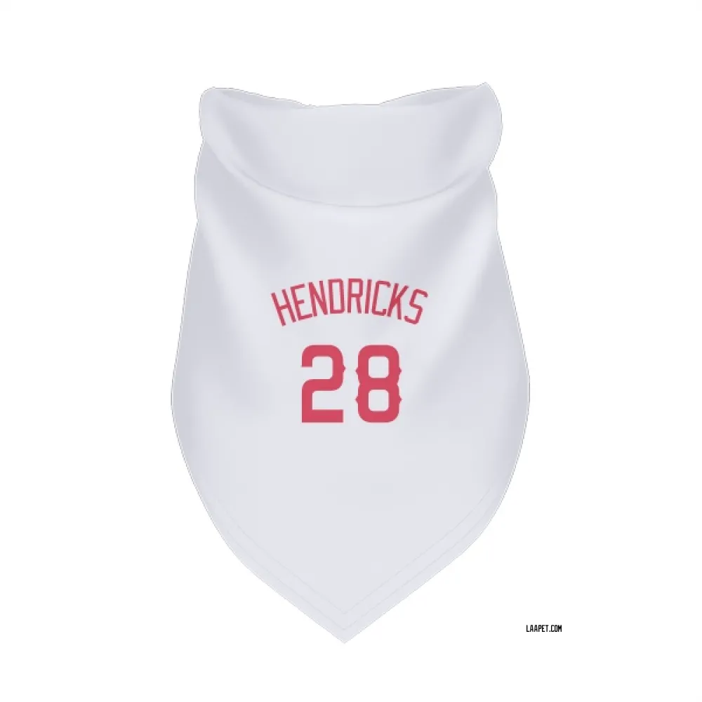 Los Angeles Angels Kyle Hendricks Navy Pet Bandana for Dog & Cat