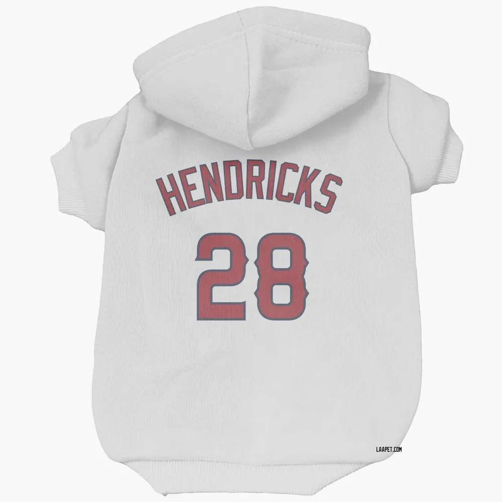 Los Angeles Angels Kyle Hendricks White Pet Hoodie for Dog & Cat