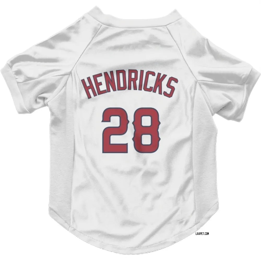 Los Angeles Angels Kyle Hendricks White Pet Jersey for Dog & Cat