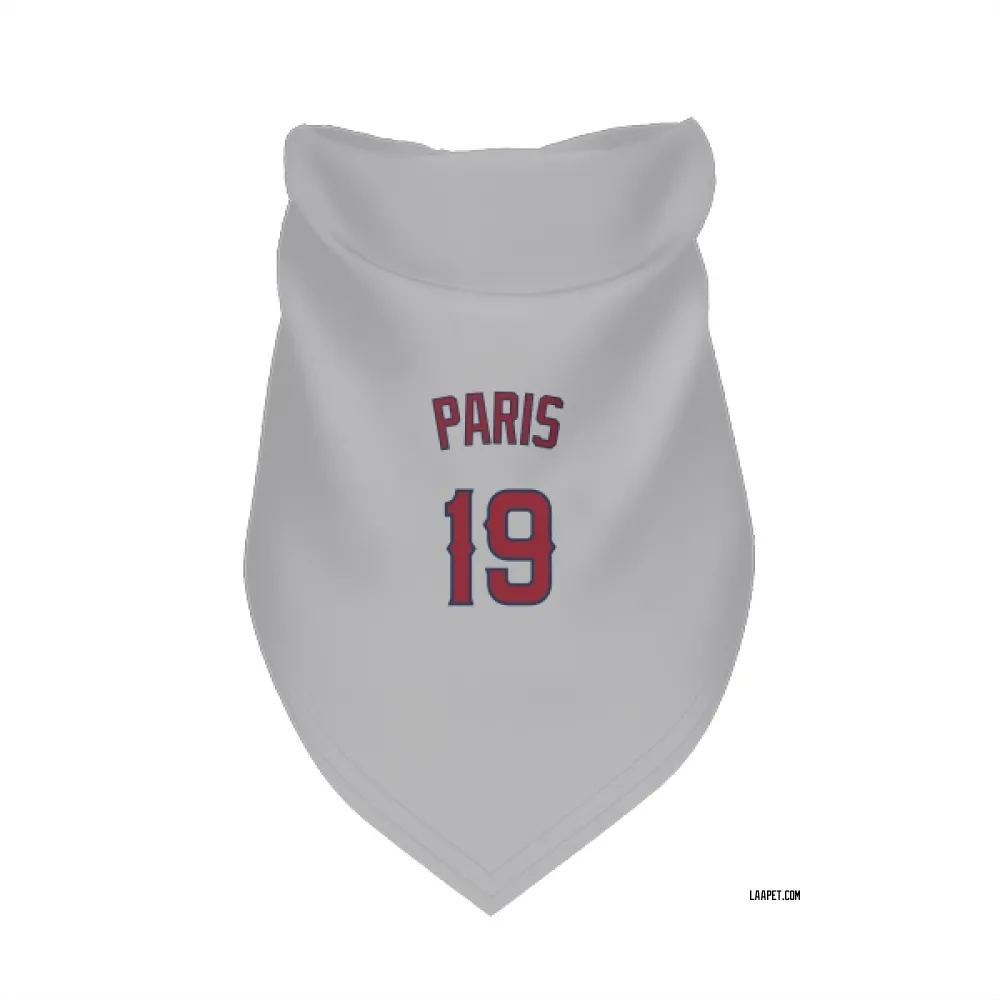 Los Angeles Angels Kyren Paris Gray Pet Bandana for Dog & Cat