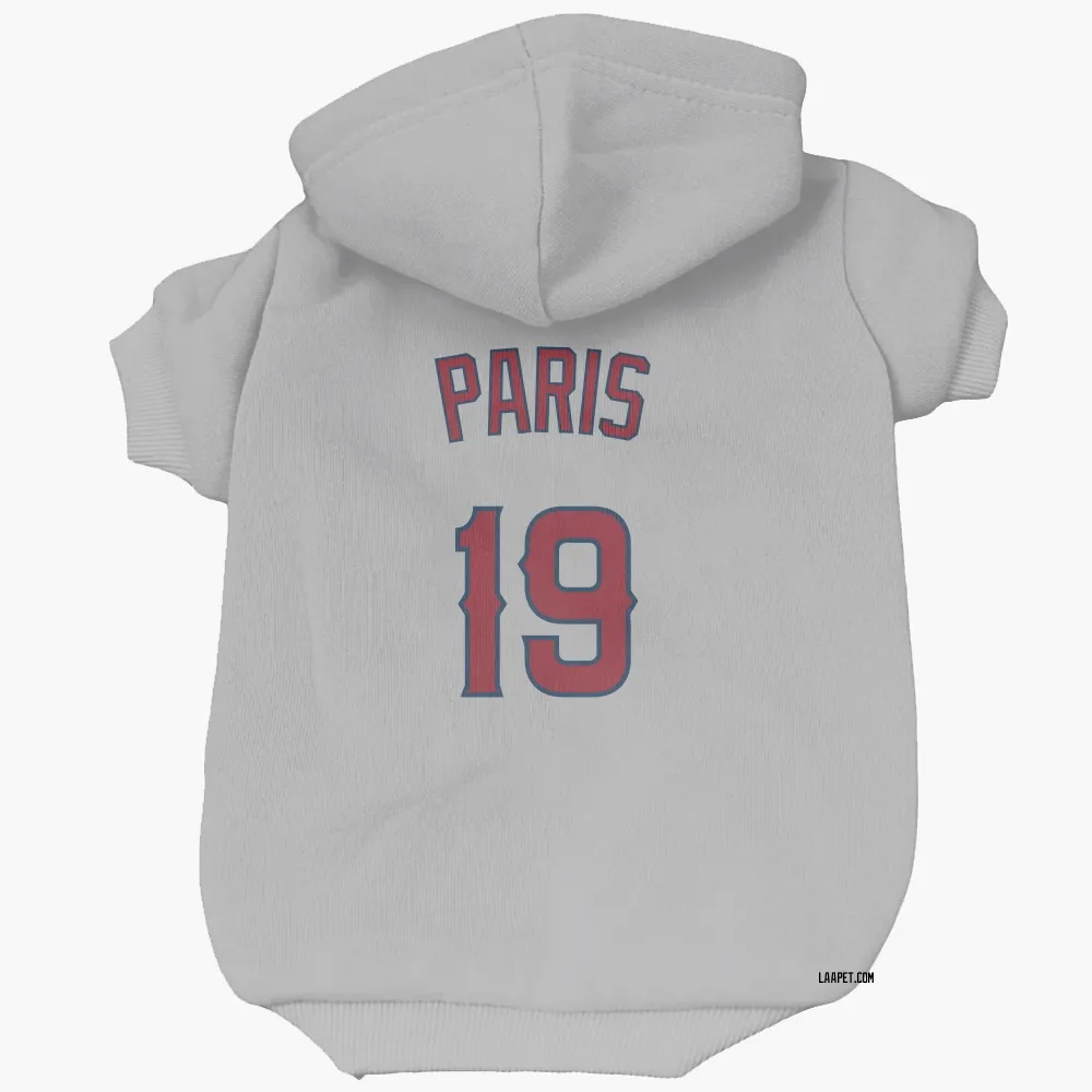 Los Angeles Angels Kyren Paris Gray Pet Hoodie for Dog & Cat