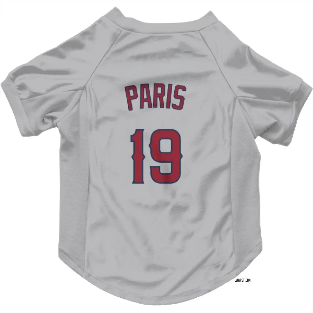 Los Angeles Angels Kyren Paris Gray Pet Jersey for Dog & Cat