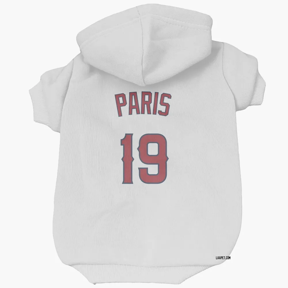 Los Angeles Angels Kyren Paris White Pet Hoodie for Dog & Cat
