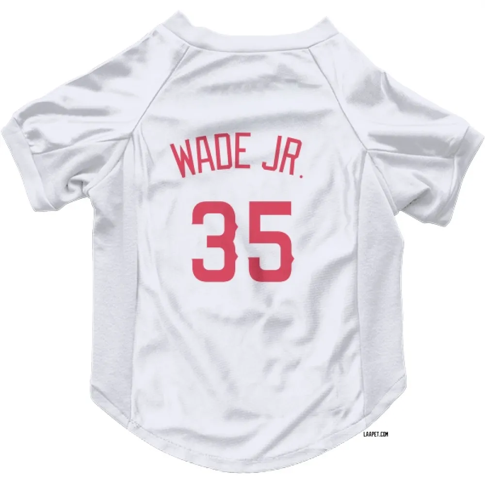 Los Angeles Angels LaMonte Wade Jr. Navy Pet Jersey for Dog & Cat