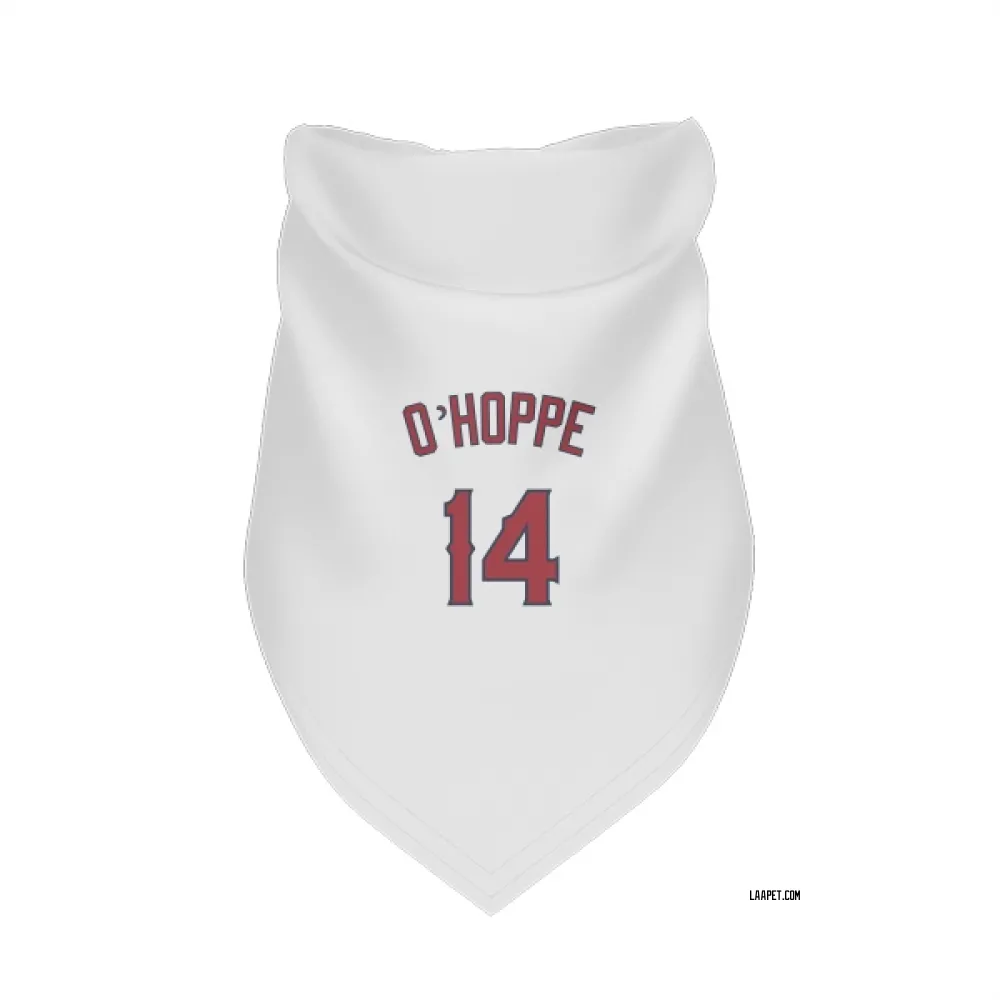 Los Angeles Angels Logan O'Hoppe White Pet Bandana for Dog & Cat