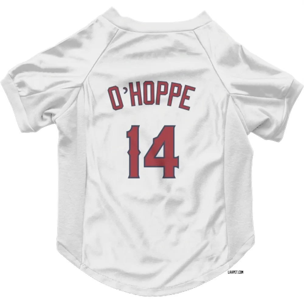 Los Angeles Angels Logan O'Hoppe White Pet Jersey for Dog & Cat