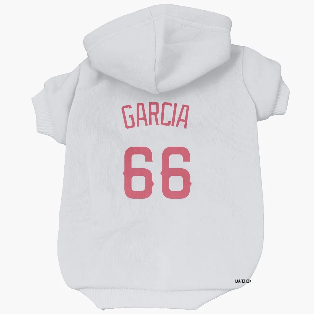 Los Angeles Angels Luis Garcia Navy Pet Hoodie for Dog & Cat