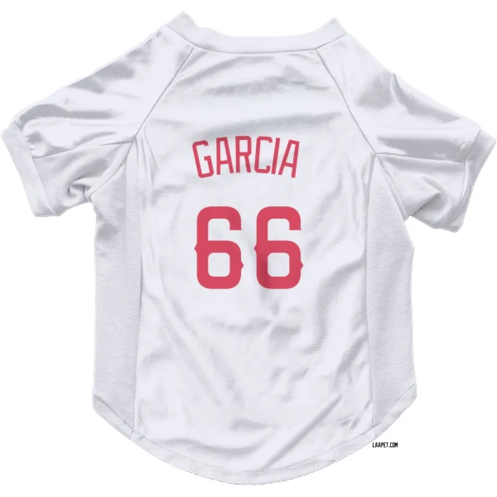 Los Angeles Angels Luis Garcia Navy Pet Jersey for Dog & Cat
