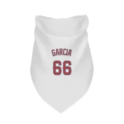 Los Angeles Angels Luis Garcia White Pet Bandana for Dog & Cat