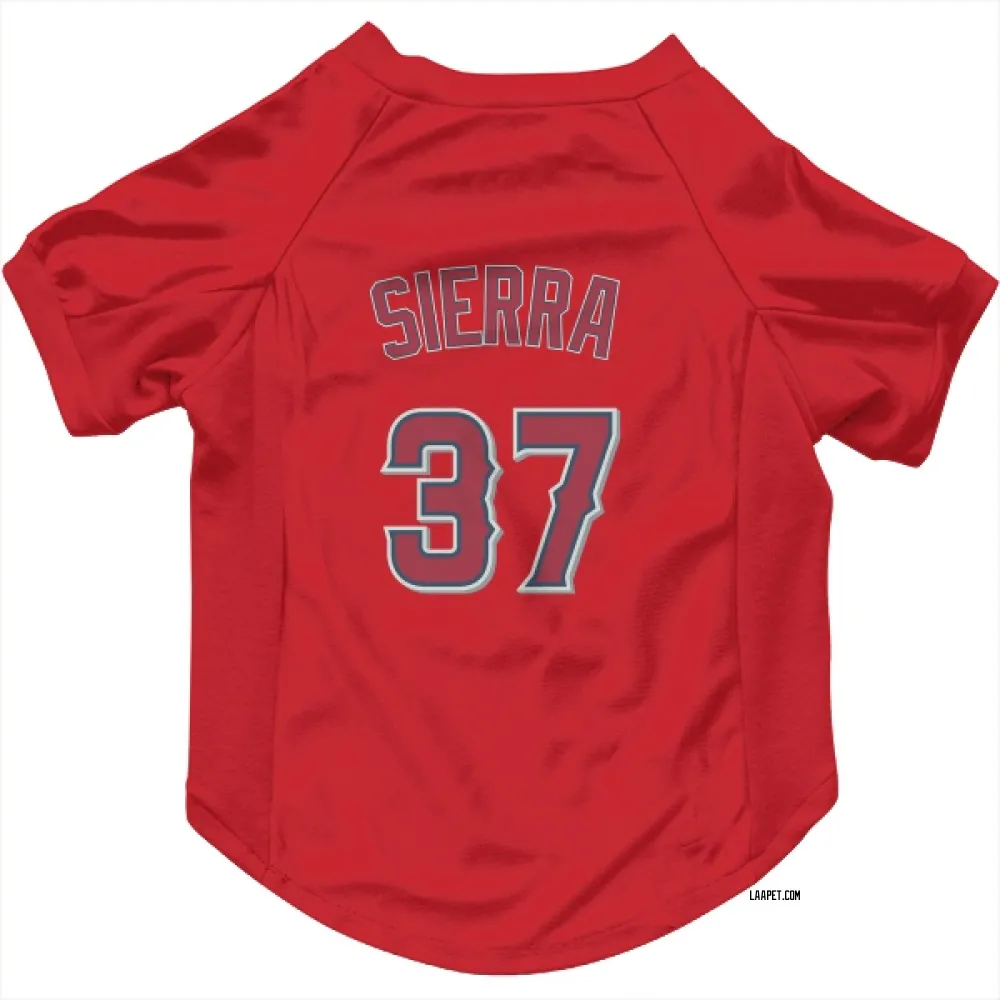 Los Angeles Angels Magneuris Sierra Red Pet Jersey for Dog & Cat