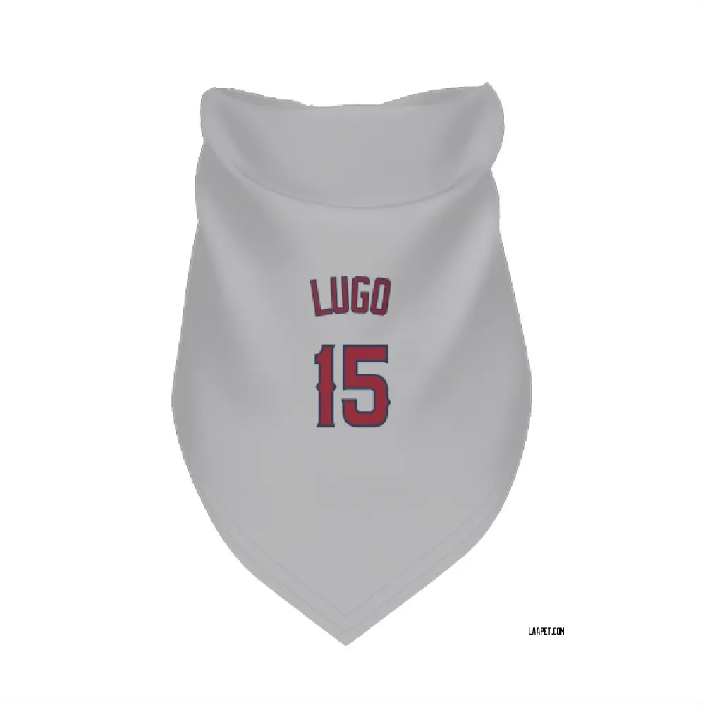 Los Angeles Angels Matthew Lugo Gray Pet Bandana for Dog & Cat