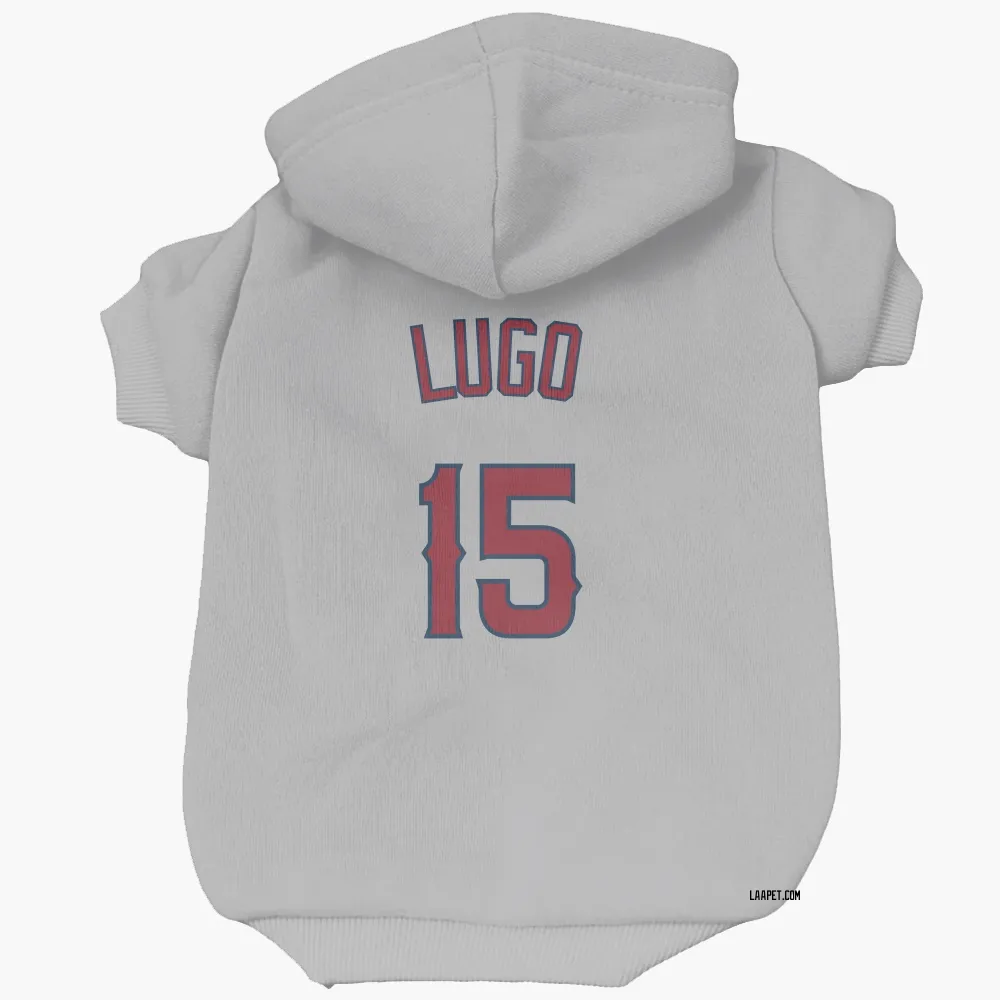 Los Angeles Angels Matthew Lugo Gray Pet Hoodie for Dog & Cat