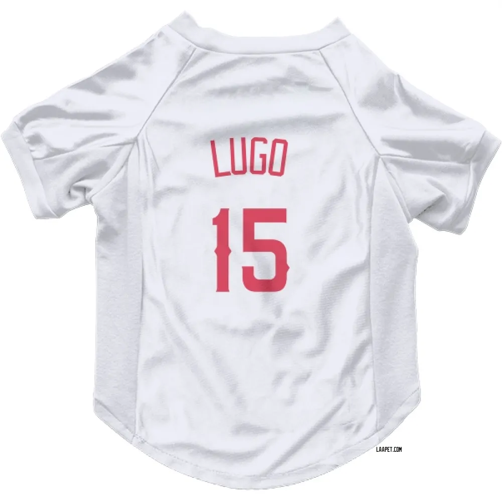 Los Angeles Angels Matthew Lugo Navy Pet Jersey for Dog & Cat