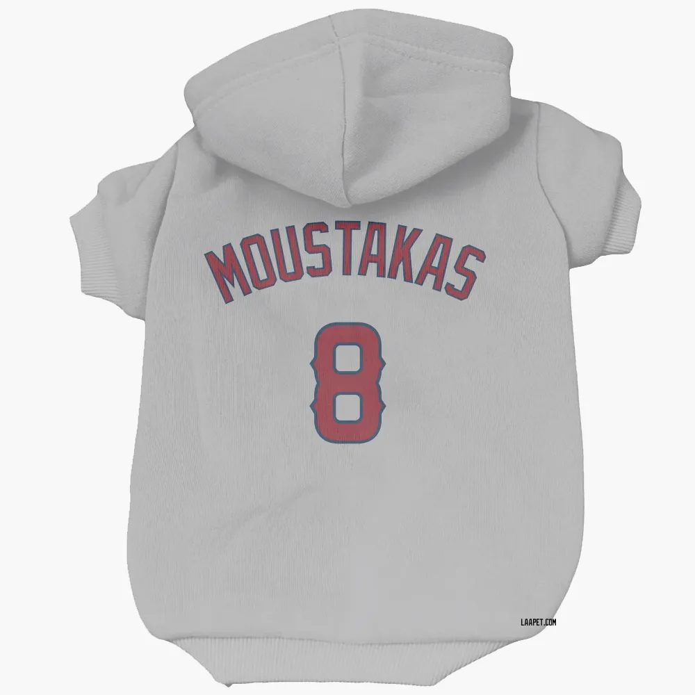 Los Angeles Angels Mike Moustakas Gray Pet Hoodie for Dog & Cat