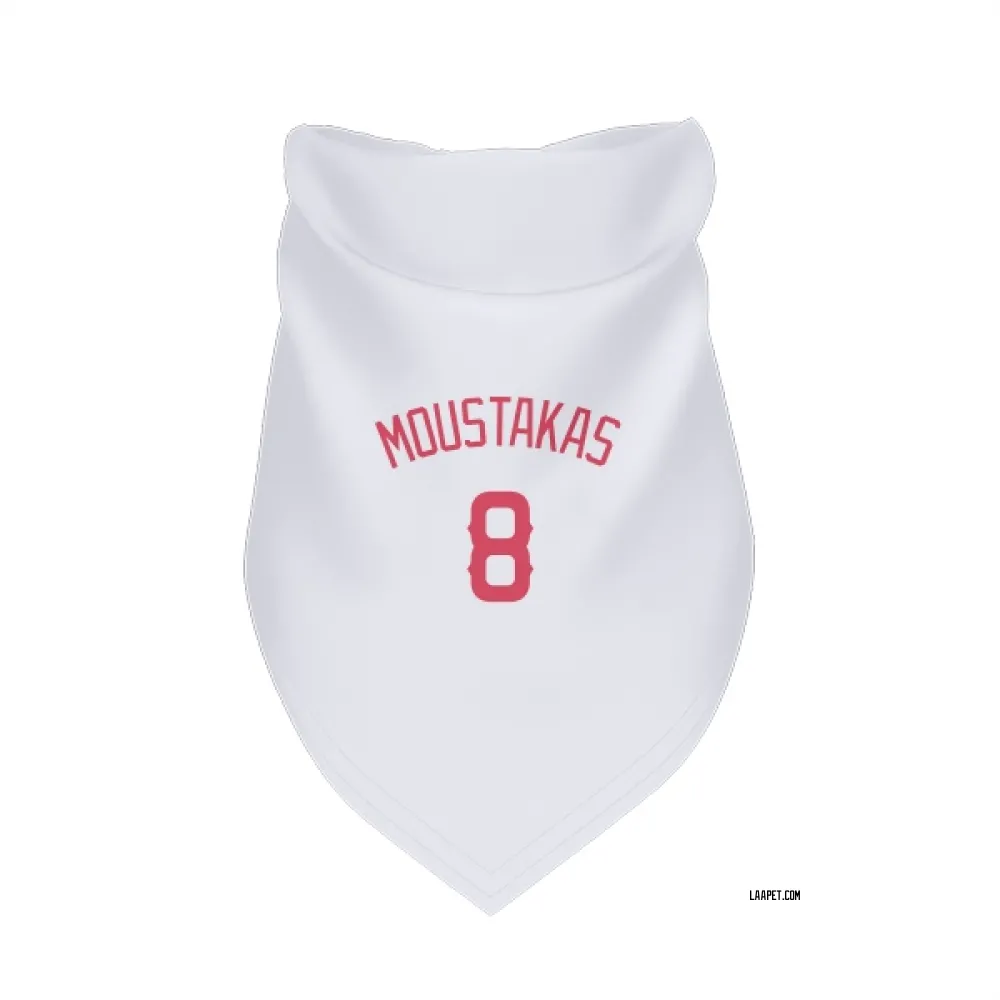 Los Angeles Angels Mike Moustakas Navy Pet Bandana for Dog & Cat