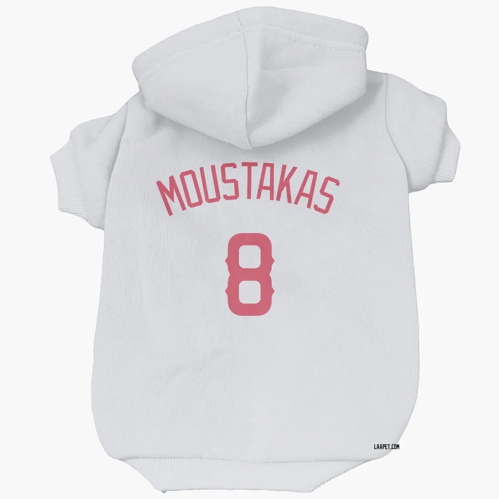 Los Angeles Angels Mike Moustakas Navy Pet Hoodie for Dog & Cat