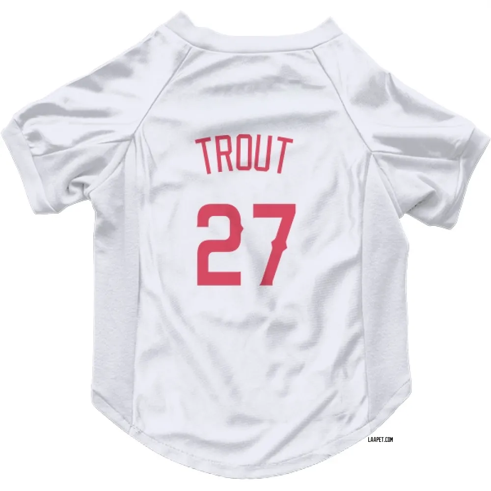 Los Angeles Angels Mike Trout Navy Pet Jersey for Dog & Cat